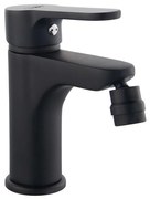 Miscelatore bidet nero opaco serie Paco