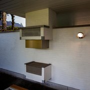 Applique LED moderno da esterno Polo grigio IP54, con sensore di movimento luce bianco caldo 1100 lumen, LUTEC