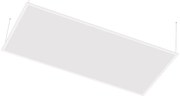 Pannello LED a Sospensione 120x60 42W CCT UGR19 con driver Philips Colore Bianco Variabile CCT