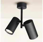 Brilagi - Faretto SELE VERTICAL 2xGU10/30W/230V nero