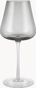 Set di 2 bicchieri da vino bianco in vetro soffiato Belo