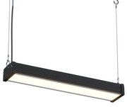 Campana Lineare LED 100W 51cm Sospesa 11.000 lm con Osram chip LED Colore Bianco Naturale 4.000K