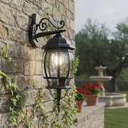 Applique da Esterno Storica E27 IP54 Verde Anticato - Serie BELLINI 1B