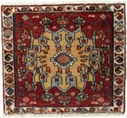 Shiraz Tappeto persiano 50 x 50 Rosso (Iran) Annodato A Mano