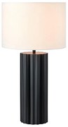 Markslöjd 108670 - Lampada da tavolo HASHIRA 1xE27/40W/230V bianco/nero