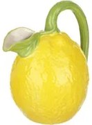 Vaso limone in porcellana 17,5x13,5x19,5 cm