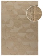 Tappeto in lana di colore naturale 160x230 cm Gigi - Flair Rugs