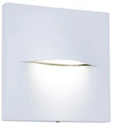 Segnapasso Quadrato Moderno Open Alluminio Bianco 3W Led 3000K