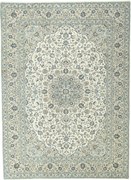 Kashan Tappeto 290 x 400 Beige (Iran) Annodato A Mano