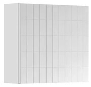 Pensile bagno Pixel laccato opaco bianco, 1 anta apertura da sinistra P 17 x L 40 x H 40 cm