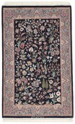 Isfahan Tappeto 80 x 130 (Iran) Annodato A Mano
