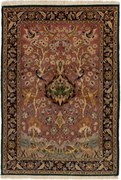 Isfahan Tappeto 100 x 70 (Iran) Annodato A Mano