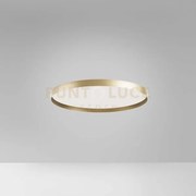 Acelia p/m - plafoniera led oro 3000-4000 k 2200-2300lm 40w d.50cm ...
