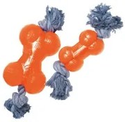 Giocattoli per cani Gloria Osso Arancio S (9 cm)