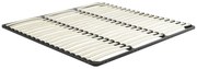 Rete a doghe 200 x 200 cm 3 x 19 doghe Senza piedi Nero  - KALISTA di YSMÉE