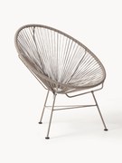 Poltrona lounge in plastica intrecciata Bahia
