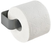 Porta carta igienica da parete grigio in metallo Ume – Zone