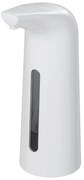 Distributore automatico di sapone o disinfettante bianco, 400 ml Larino - Wenko