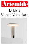 Artemide Takku bianco verniciato