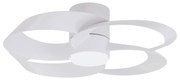 Ventilatore da soffitto Rose bianco, D. 65 cm MANTRA