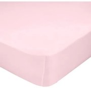 Lenzuolo con angoli HappyFriday BASIC KIDS Rosa chiaro 60 x 120 x 14 cm