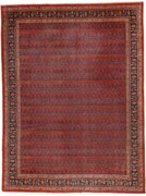 Persian Tappeto 290x390 Blu (Iran) Annodato A Mano