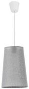 Duolla - Lampadario a sospensione con filo SOUL 1xE27/40W/230V diametro 19,4 cm grigio chiaro