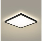 Brilagi - Lampada LED da bagno ULTRA SLIM LED/24W/230V 42x42 cm nero IP54