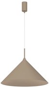 Lampadario sospeso su cavo CAPITAL 1xGX53/15W/230V Ø 46 cm taupe