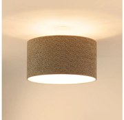 Brilagi - Lampadario a sospensione con filo BOUCLE ROLLER 1xE27/15W/230V diametro 45 cm marrone