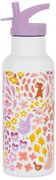 A Little Lovely Company - borraccia in acciaio inox, 500 ml - giardino fiorito