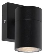 Lampada da parete per esterni smart nera incl. WiFi GU10 IP44 - Solo
