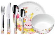 WMF - Set di stoviglie e posate per bambini Principessa Anneli 6pz