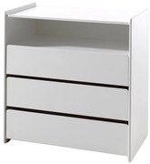 Cassettiera bianca per bambini Kiddy - Vipack