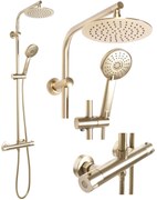 Set Doccia da incasso REA Bliss brush gold
