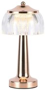 Lampada da tavolo LED dimmerabile LED/1W/5V 3000-6000K 1800 mAh Oro rosa