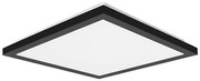 Top Light -Plafoniera LED da bagno ONYX LED/10W/230V IP44 28x28 cm nero