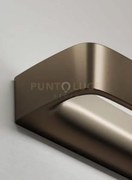 Aki applique a parete piccola bronzo opaco 4000k 1733lm 11w l.22,3cm