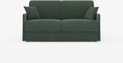 Evans divano letto matrimoniale sfoderabile - design compatto e vano porta guanciali in tessuto smacchiabile T23