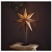 Markslöjd 705796 - Decorazione natalizia GLITTER 1xE14/25W/230V 65 cm bronzo/nero
