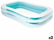 Piscina Gonfiabile Intex Bianco/Verde 770 L 262 x 56 x 175 cm (2 Unità)