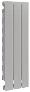 Radiatore acqua calda PRODIGE MODERN in alluminio, 3 elementi, interasse 800 mm, silver