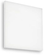 Plafoniera Quadrata Moderna Mib Alluminio-Materie Plastiche Bianco Led 19W 4000K