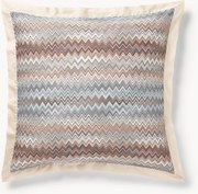 Set di 2 federe in cotone con motivo a zig-zag John Re