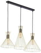 Lampadario a sospensione con filo SAHARA 3xE27/60W/230V