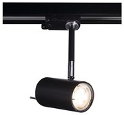 Shilo 6602 - Faretto su binario FUSSA 1xGU10/15W/230V nero