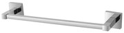 Porta asciugamani a muro 35 cm in metallo cromato Rock