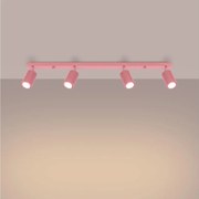 Brilagi - Faretto LED CRESTO 4xGU10/10W/230V rosa