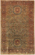 Mamluk Tappeto orientale 100 x 160 Marrone (Pakistan) Annodato A Mano
