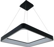 Brilagi - Lampadario LED dimmerabile sospeso a cavo FALCON II LED/125W/230V 60x60 cm nero + telecomando